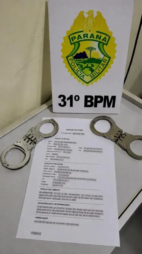 Foragido condenado por estupro, roubo e furto é capturado pela PM no Oeste