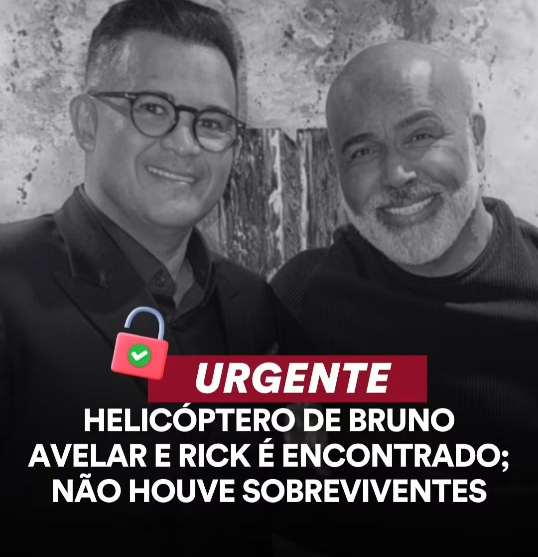 URGENTE | Destroços de helicóptero com cantor Rick são encontrados; não há sobreviventes